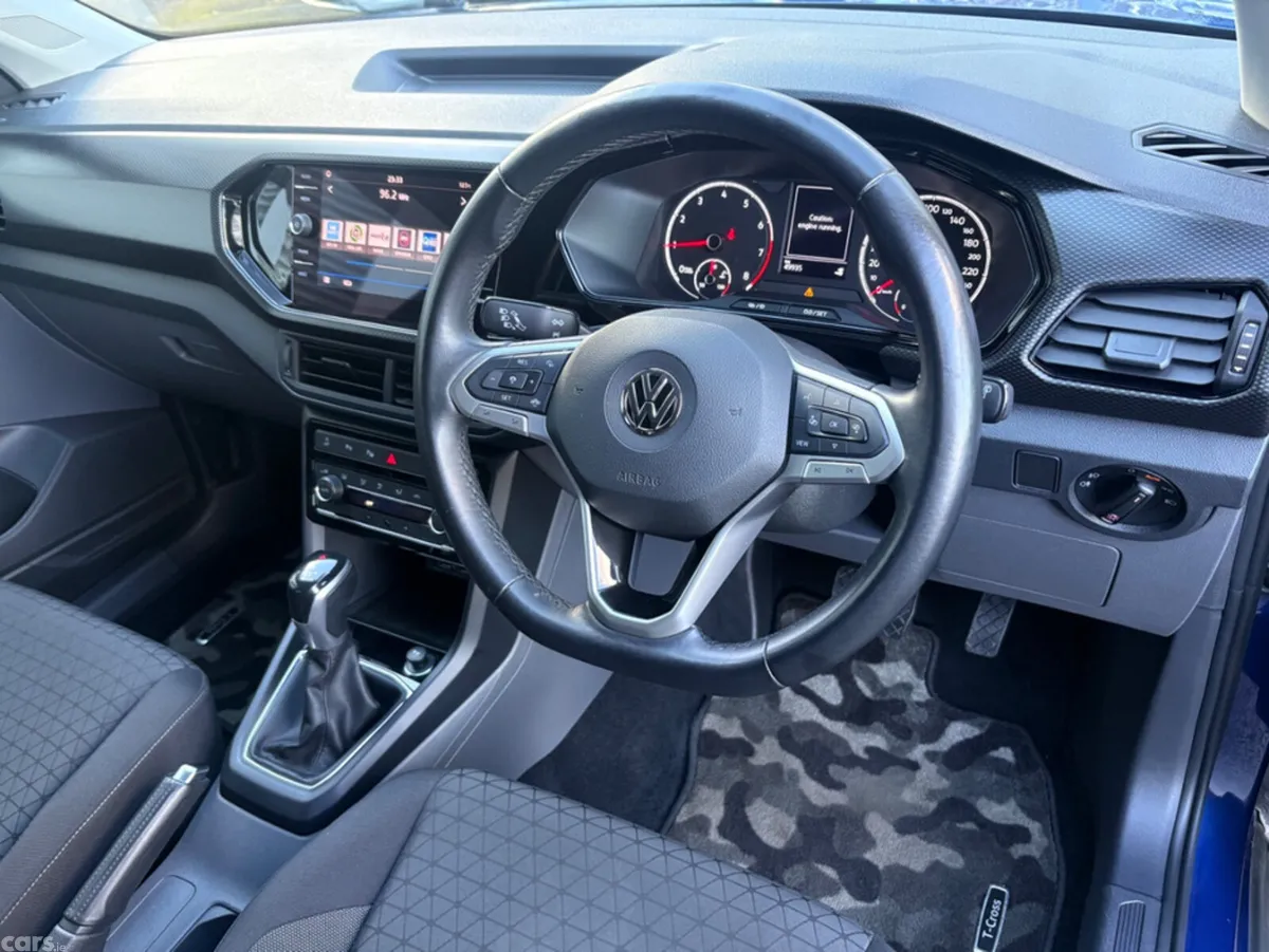 Volkswagen T-Cross Hatchback, Petrol, 2020, Blue