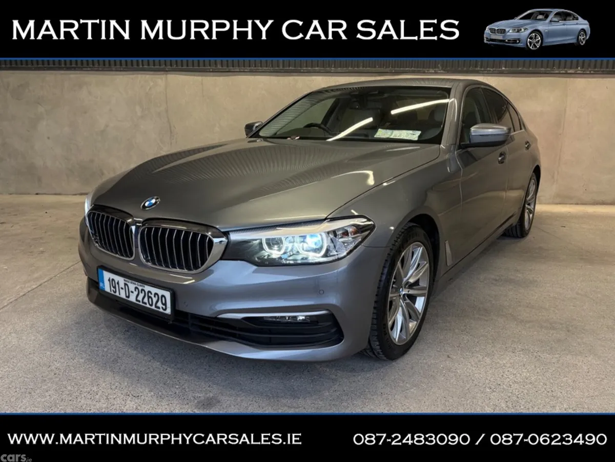 BMW 5-Series Saloon, Diesel, 2019, Grey