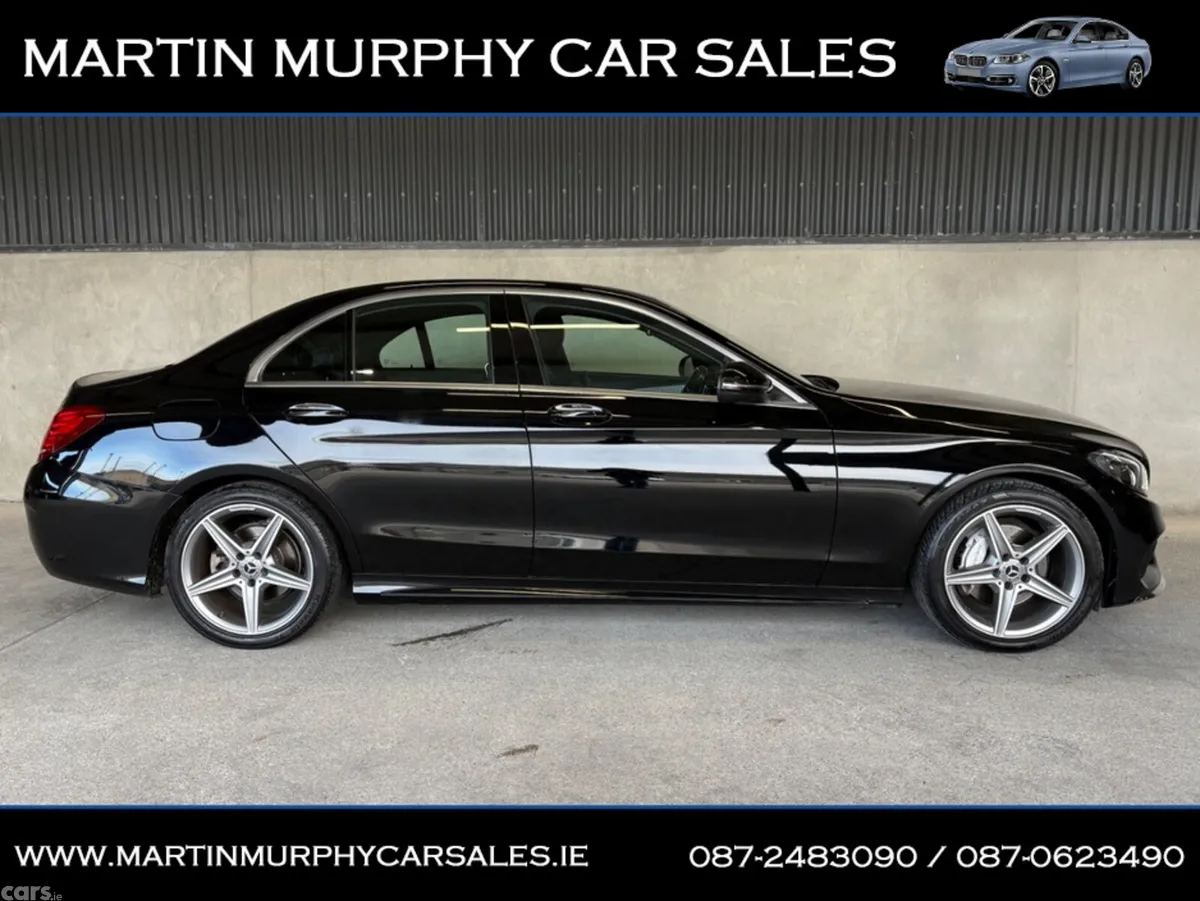 Mercedes-Benz C-Class Saloon, Petrol, 2018, Black