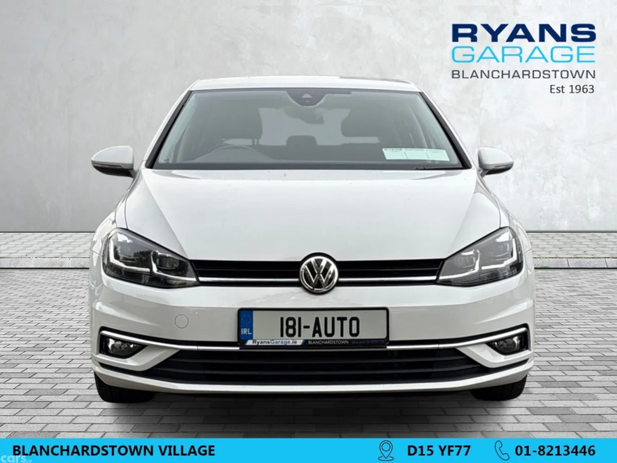 Volkswagen Golf Hatchback, Petrol, 2018, White