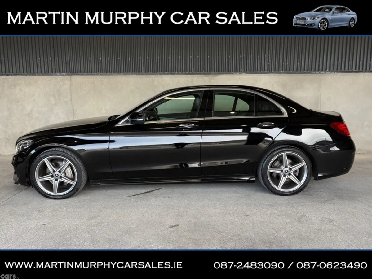 Mercedes-Benz C-Class Saloon, Petrol, 2018, Black