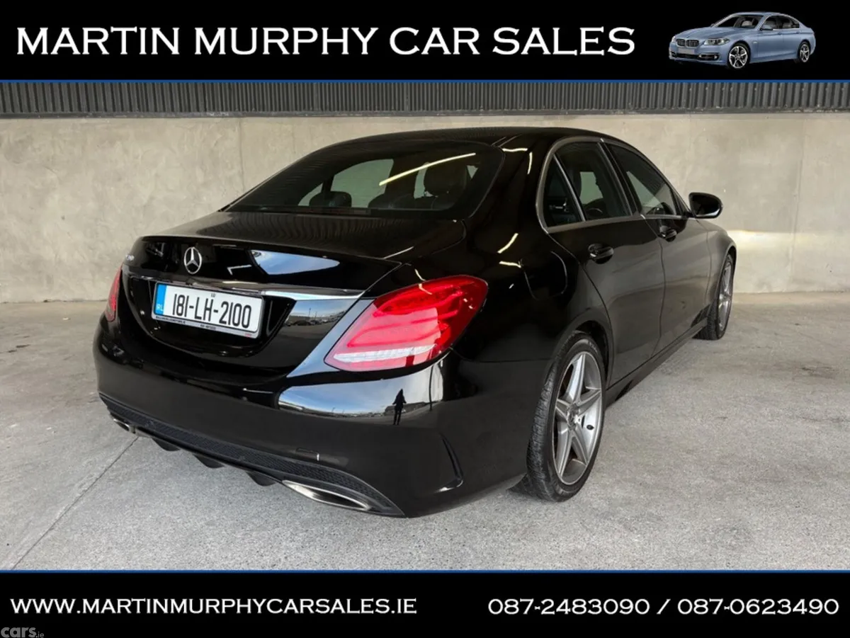 Mercedes-Benz C-Class Saloon, Petrol, 2018, Black