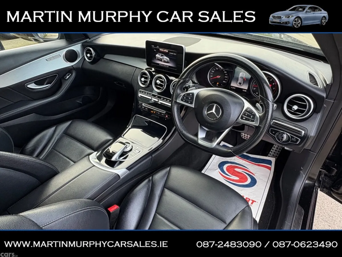 Mercedes-Benz C-Class Saloon, Petrol, 2018, Black