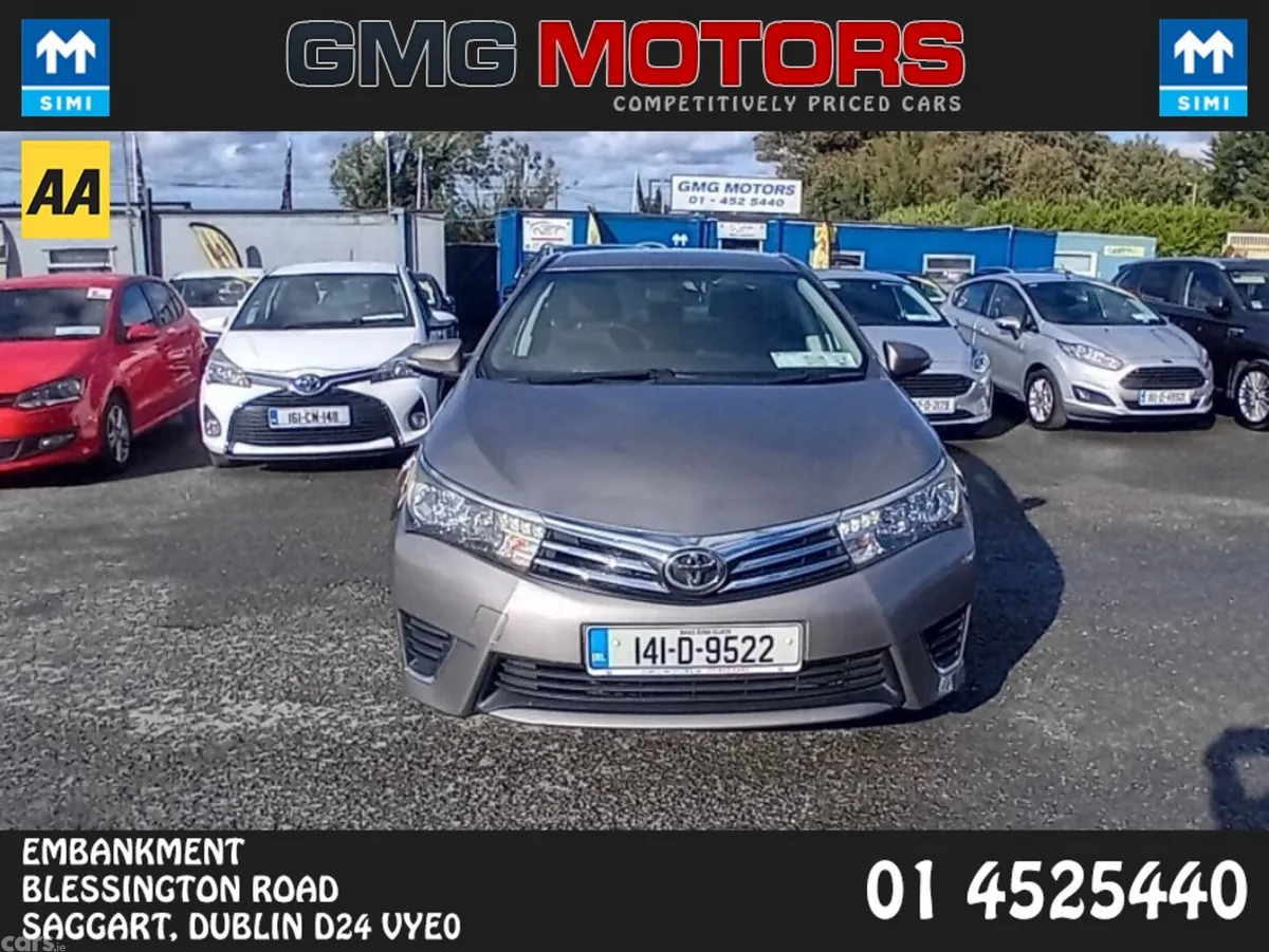 Toyota Corolla Saloon, Petrol, 2014, Bronze
