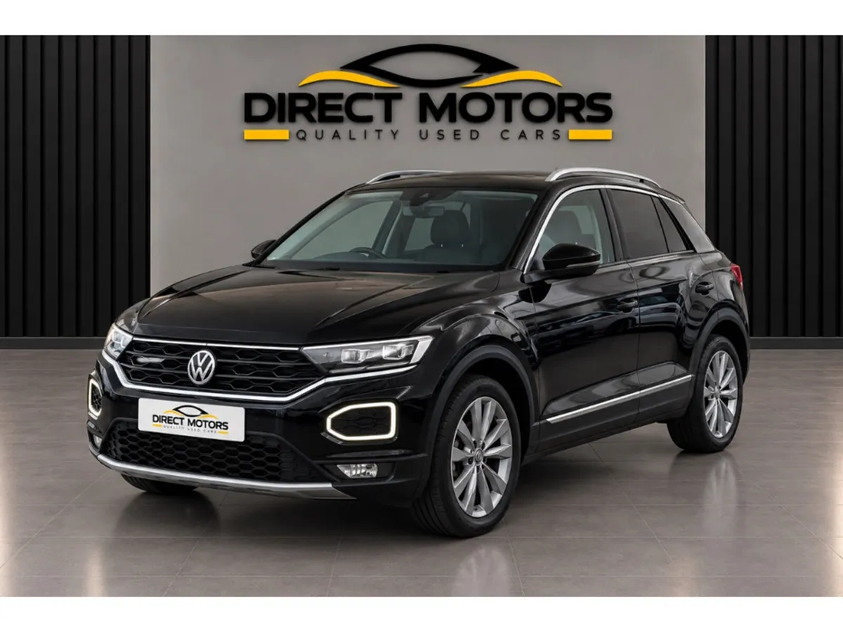 Volkswagen T-Roc Hatchback, Petrol, 2021, Black