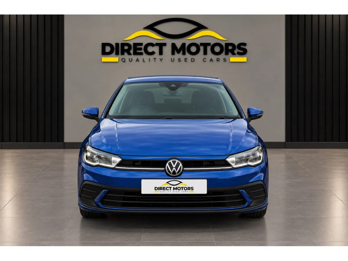 Volkswagen Polo Hatchback, Petrol, 2023, Blue