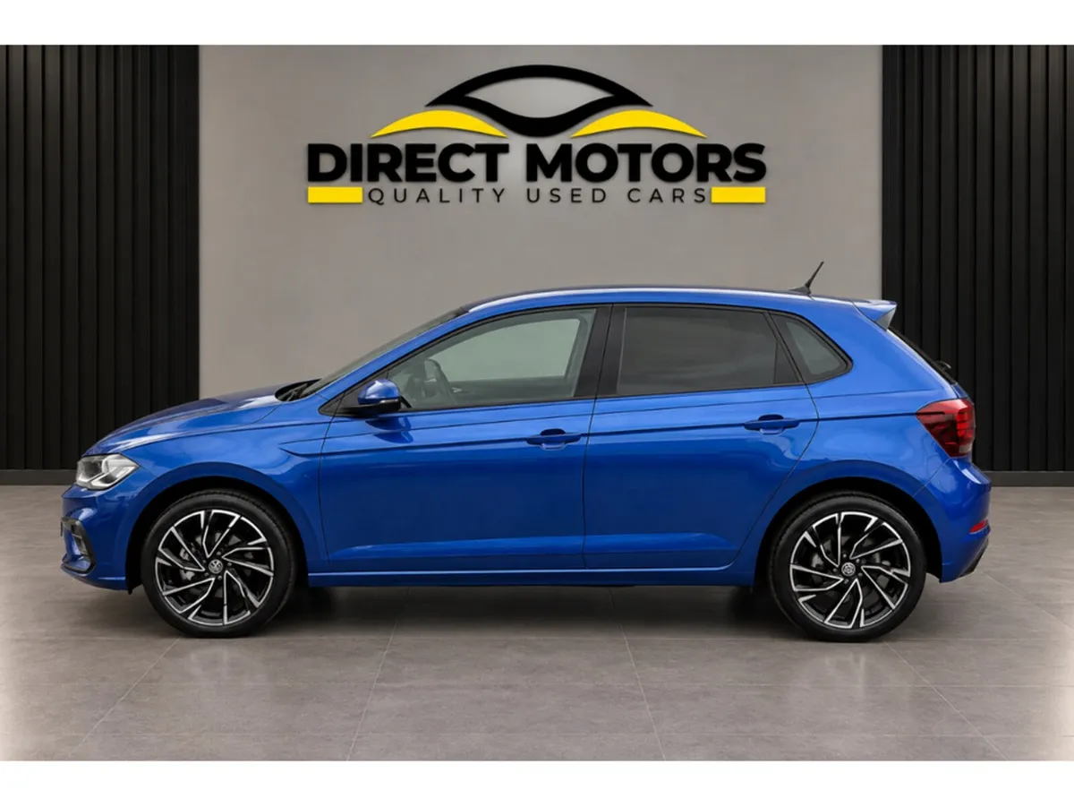 Volkswagen Polo Hatchback, Petrol, 2023, Blue