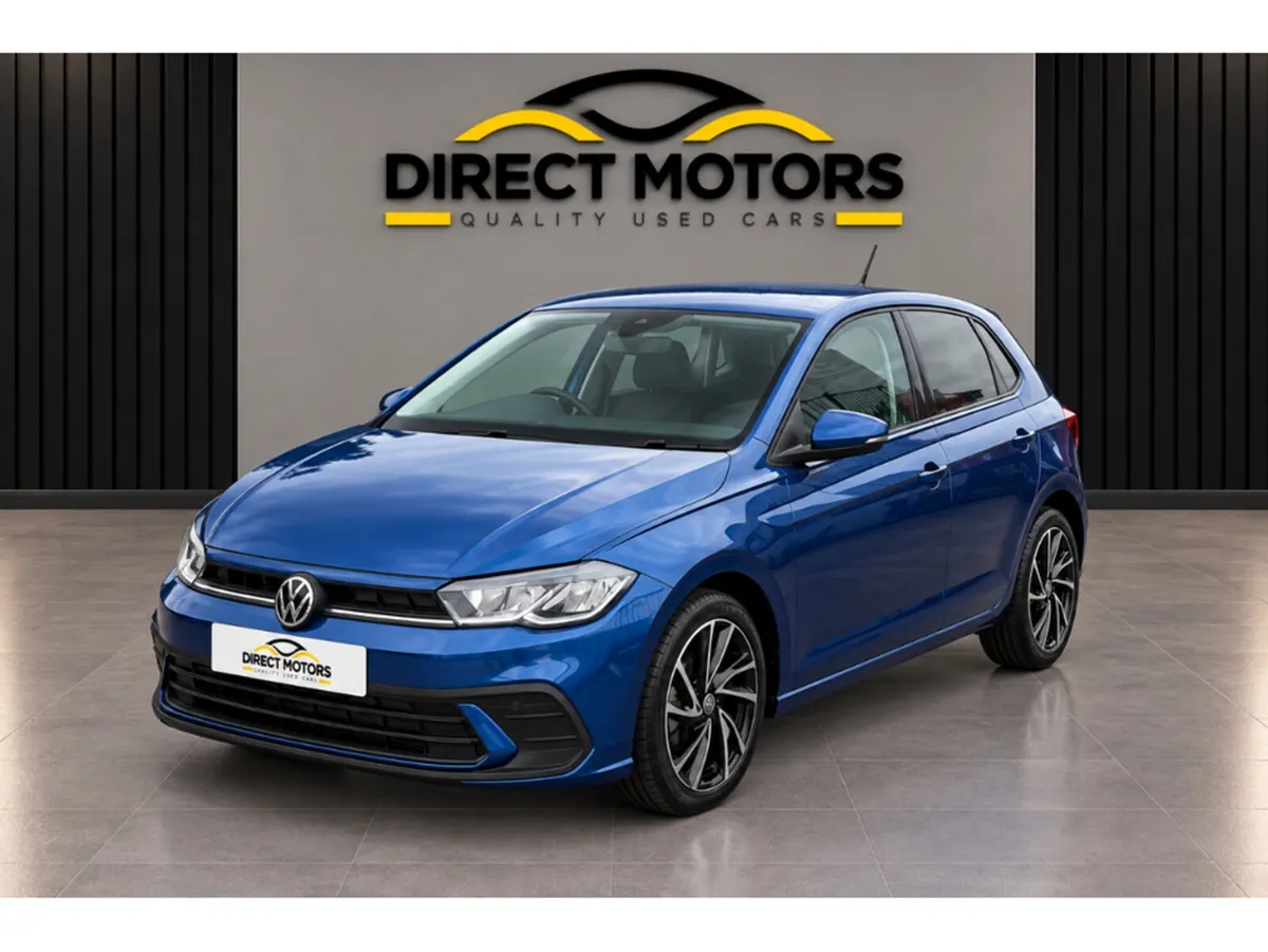 Volkswagen Polo Hatchback, Petrol, 2023, Blue