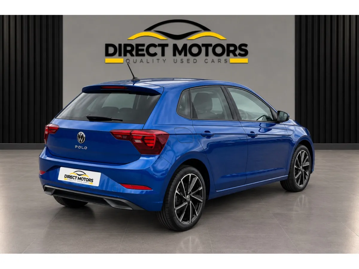 Volkswagen Polo Hatchback, Petrol, 2023, Blue