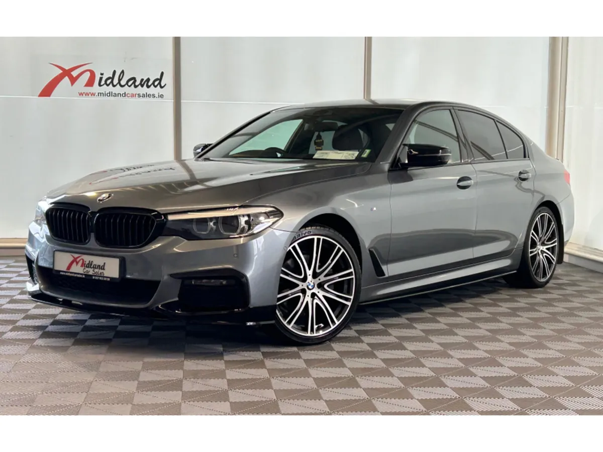 BMW 5-Series Saloon, Diesel, 2019, Blue