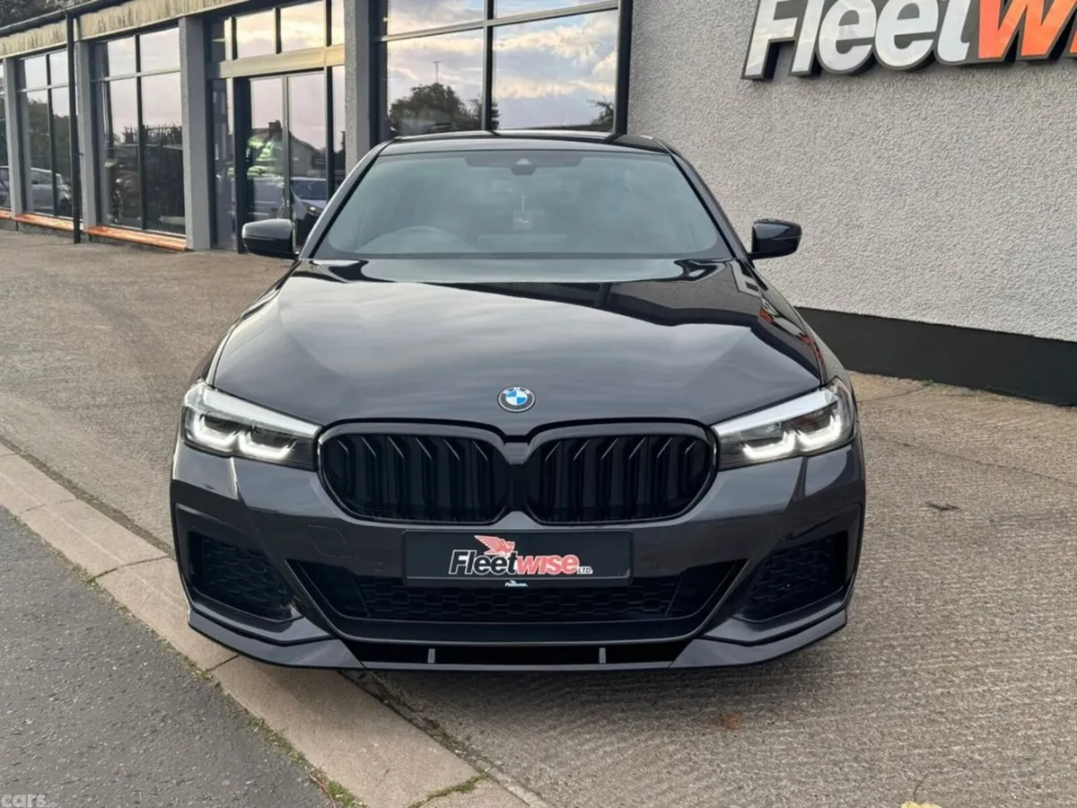 BMW 5-Series Saloon, Diesel Hybrid, 2021, Grey
