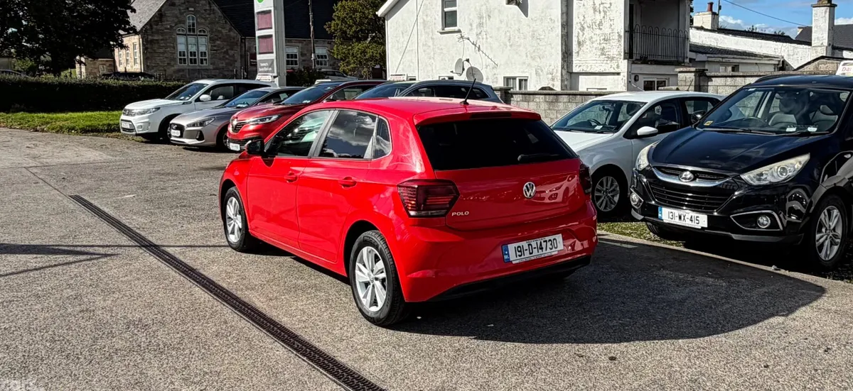 Volkswagen Polo Hatchback, Diesel, 2019, Red