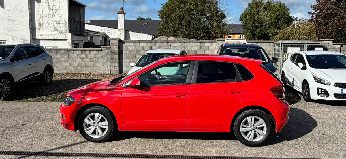 Volkswagen Polo Hatchback, Diesel, 2019, Red