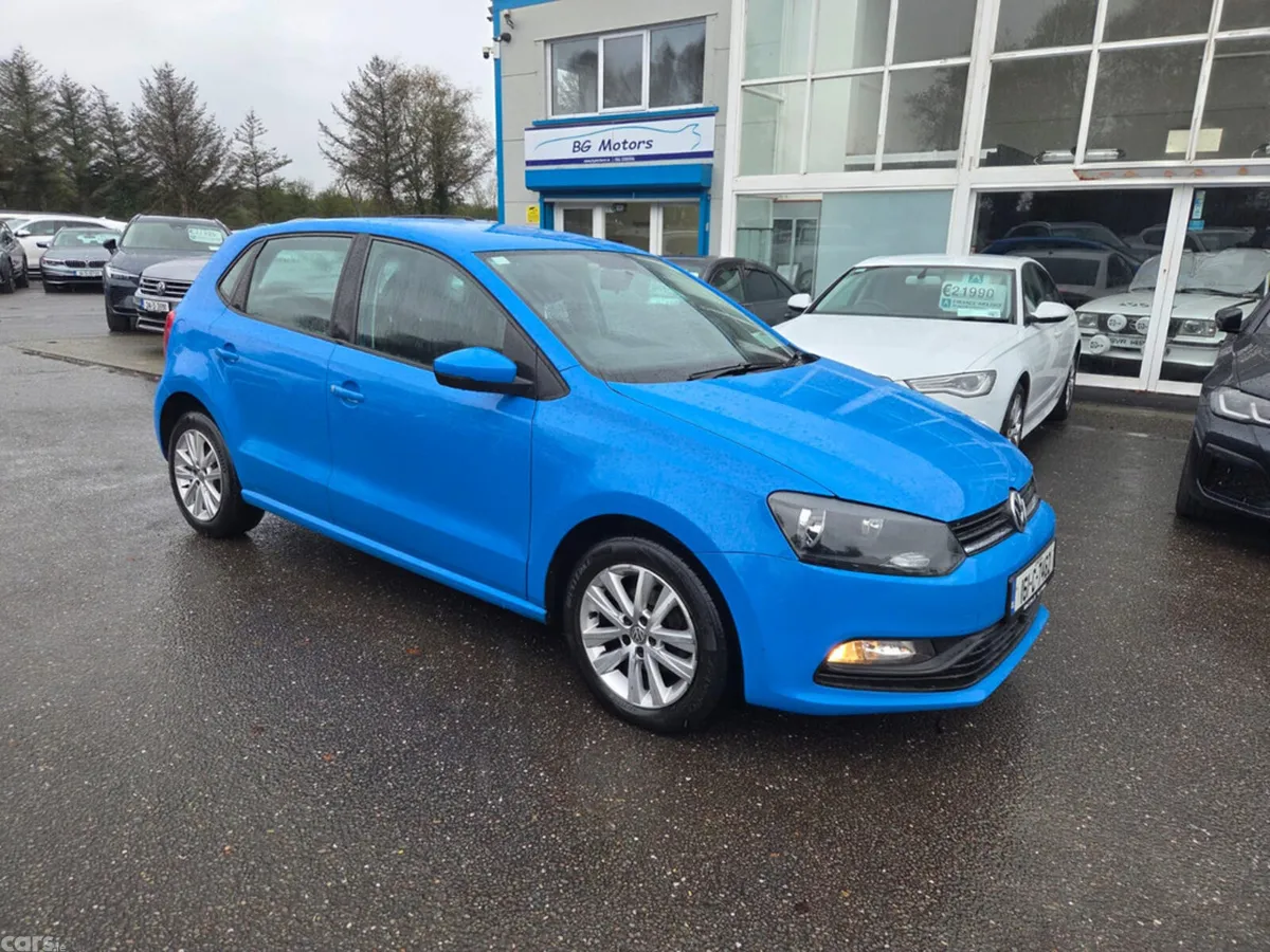 Volkswagen Polo Hatchback, Diesel, 2016, Blue