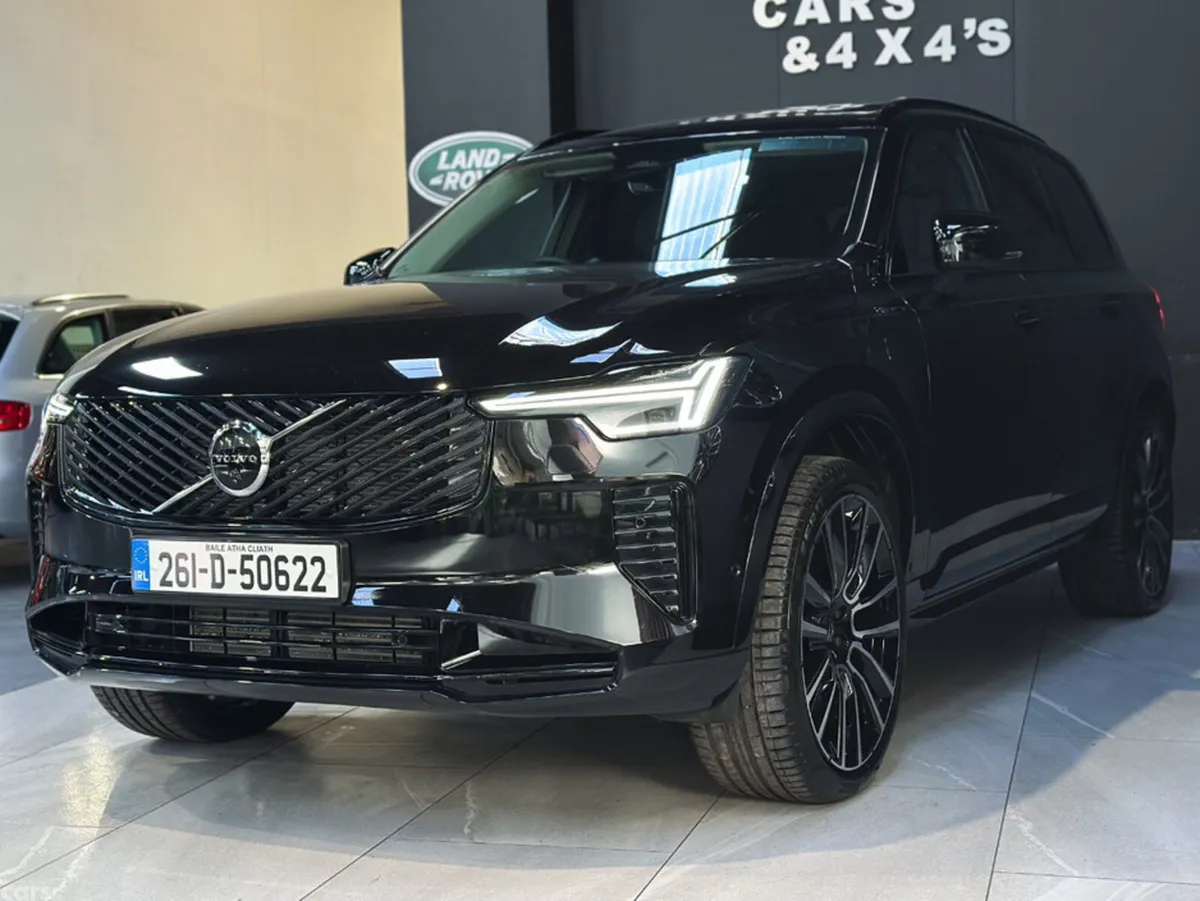 Volvo XC90 SUV, Petrol Plug-in Hybrid, 2026, Black