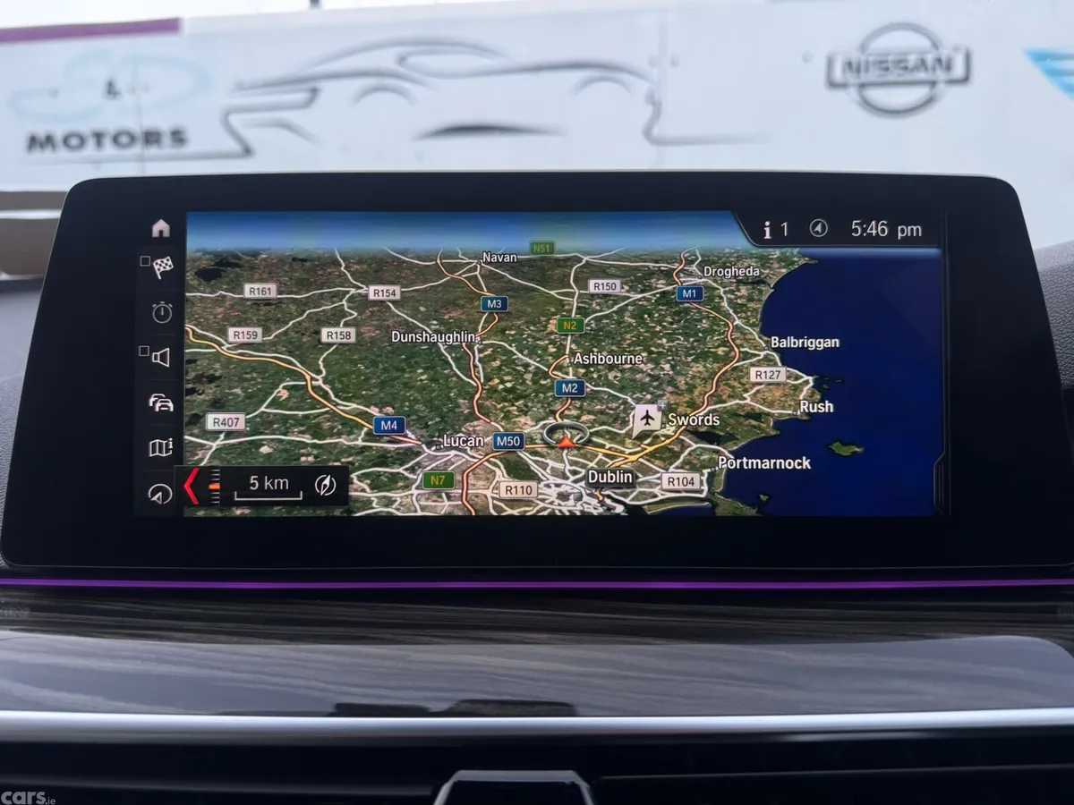 BMW 5-Series Saloon, Petrol Plug-in Hybrid, 2017, Blue