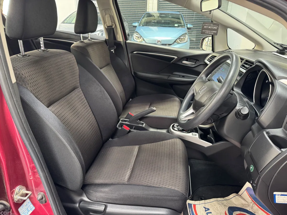 Honda Fit Hatchback, Petrol Hybrid, 2018, Red