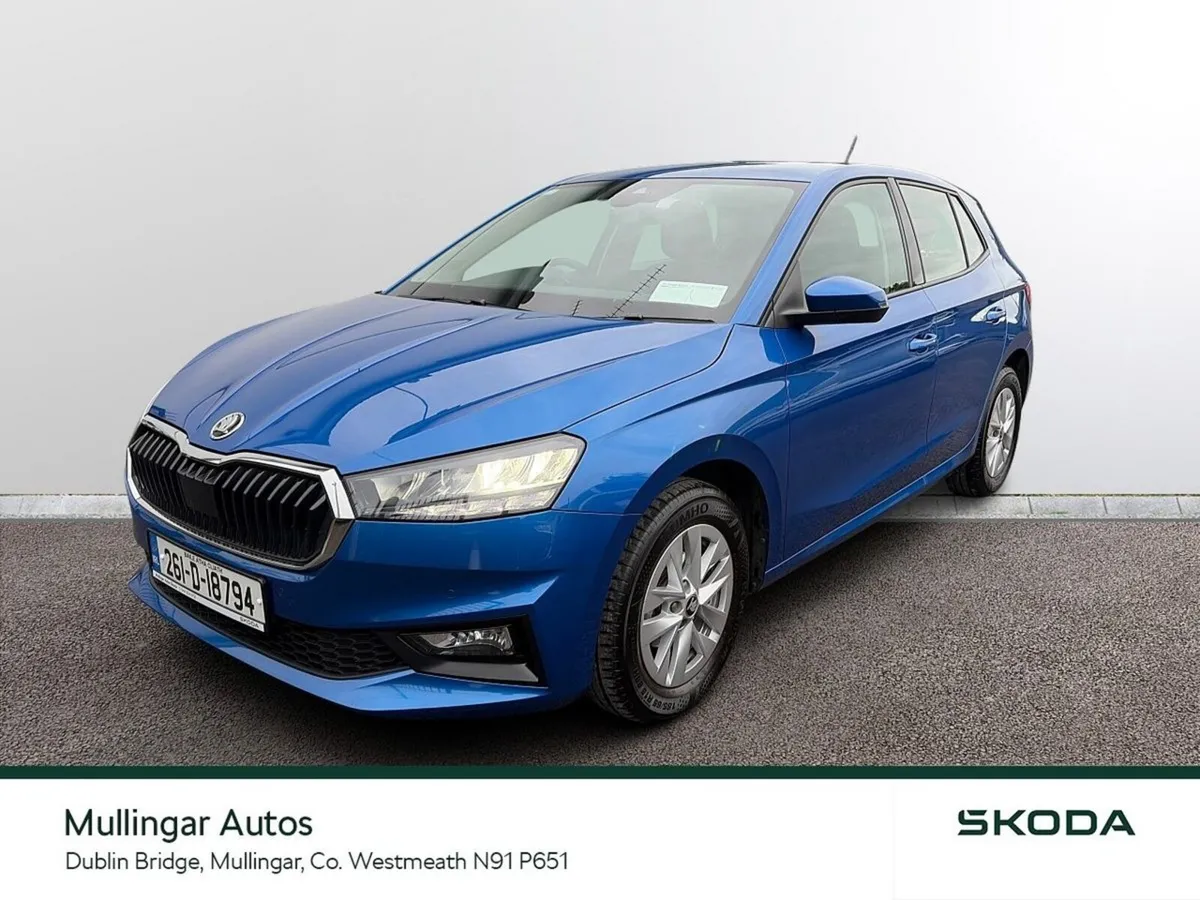 Skoda Fabia Hatchback, Petrol, 2026, Blue