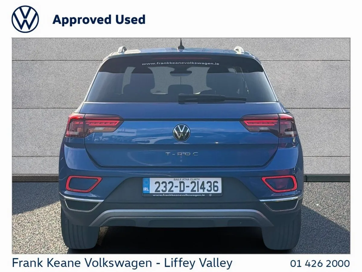 Volkswagen T-Roc SUV, Petrol, 2023, Blue