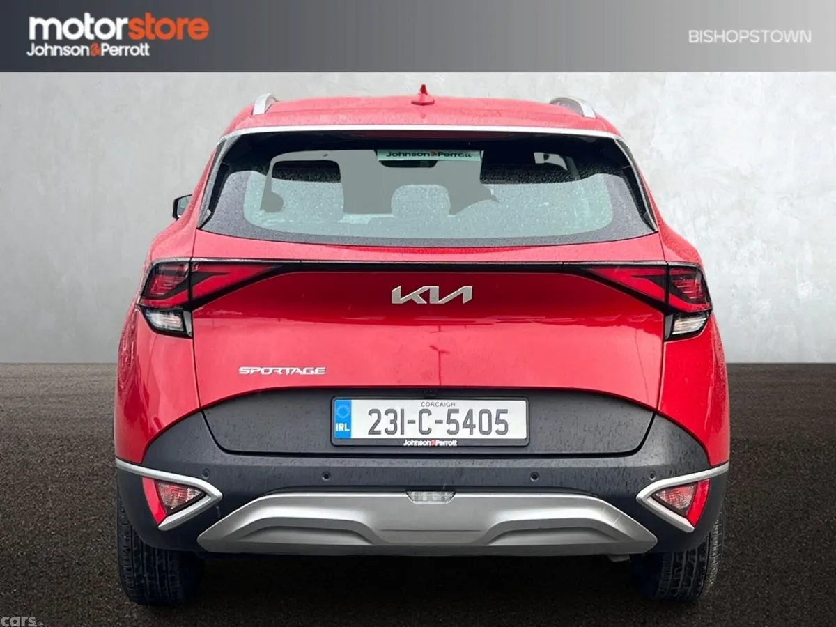 Kia Sportage SUV, Diesel Hybrid, 2023, Red