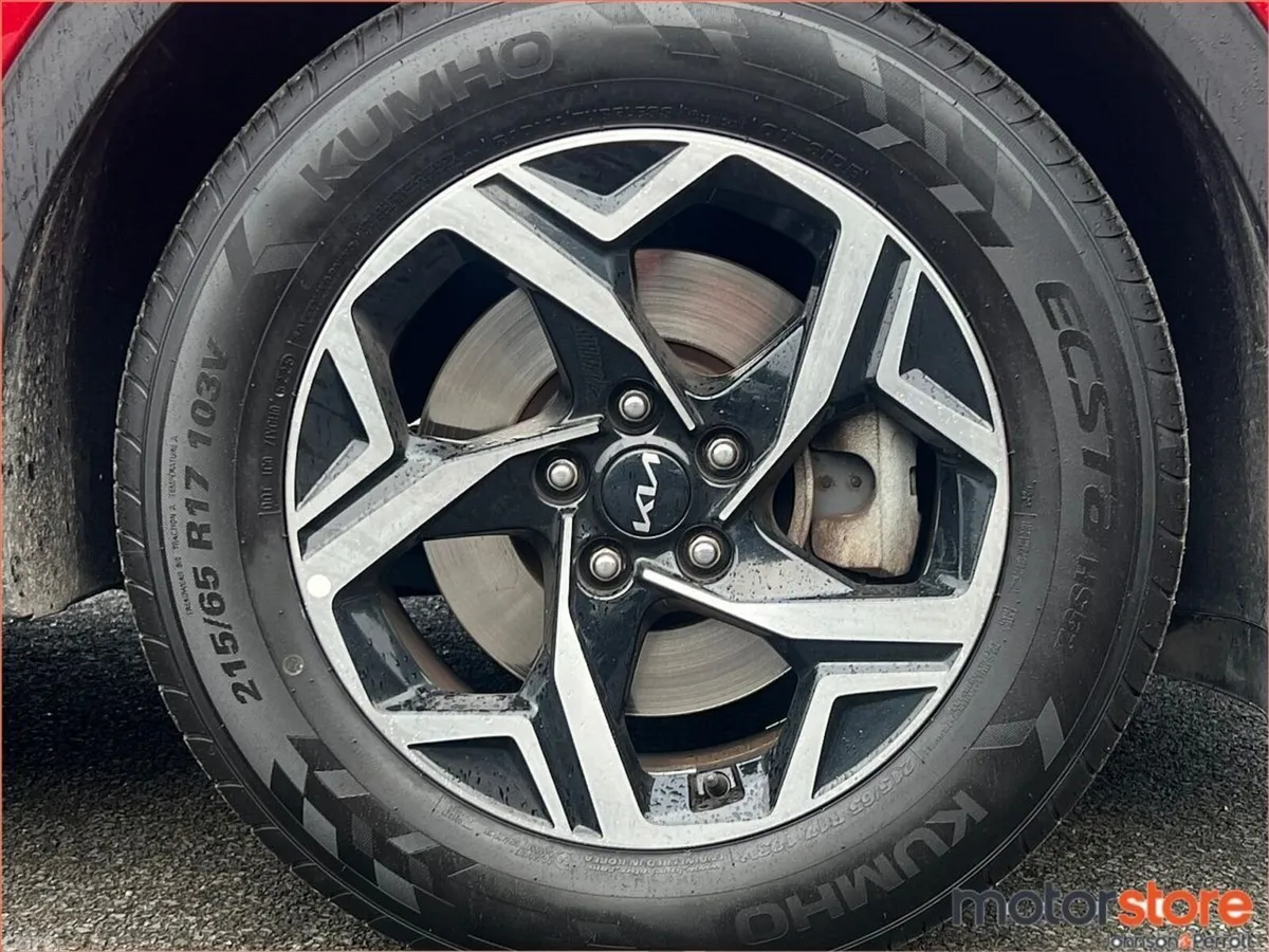 Kia Sportage SUV, Diesel Hybrid, 2023, Red