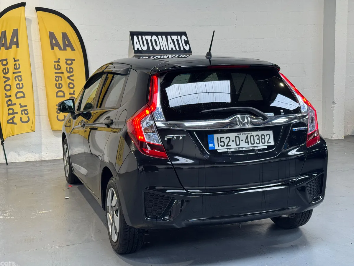 Honda Fit Hatchback, Petrol Hybrid, 2015, Black