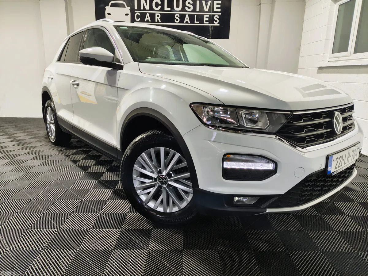 Volkswagen T-Roc SUV, Petrol, 2022, White