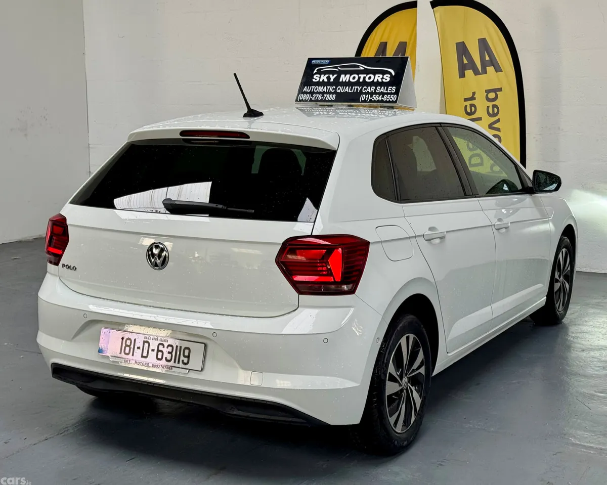 Volkswagen Polo Hatchback, Petrol, 2018, White