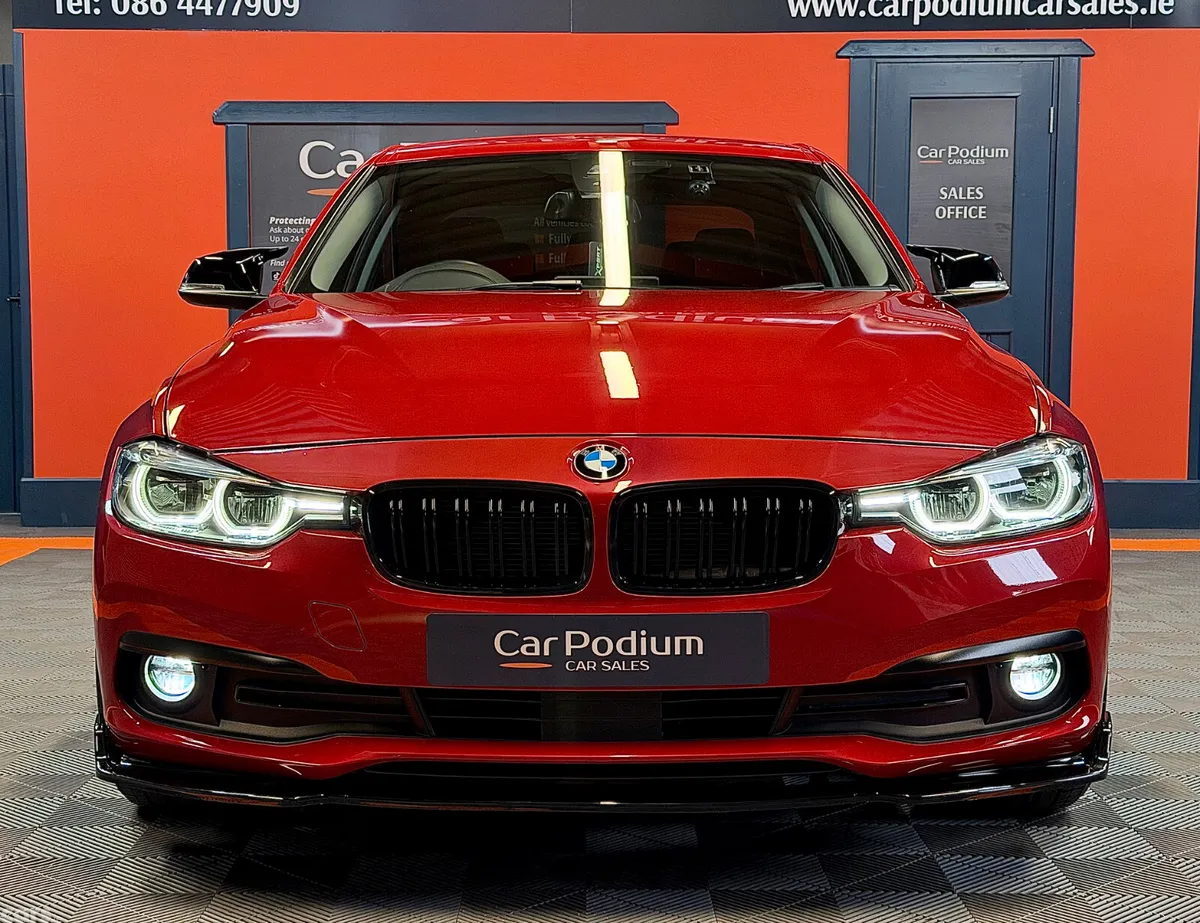 BMW 3-Series Saloon, Diesel, 2017, Red