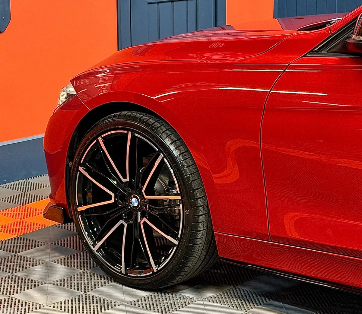 BMW 3-Series Saloon, Diesel, 2017, Red