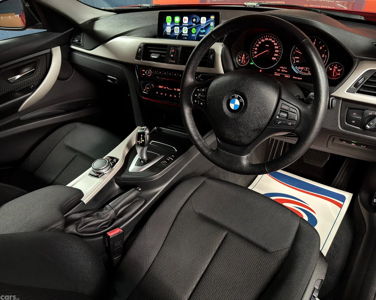 BMW 3-Series Saloon, Diesel, 2017, Red