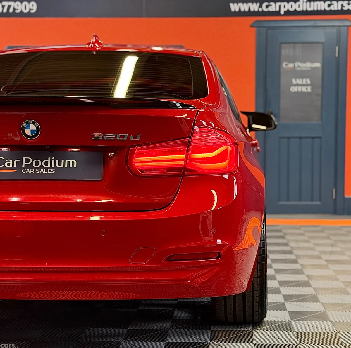 BMW 3-Series Saloon, Diesel, 2017, Red