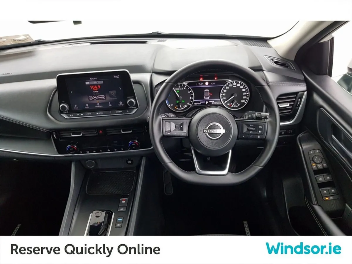 Nissan Qashqai MPV, Petrol Hybrid, 2024, White