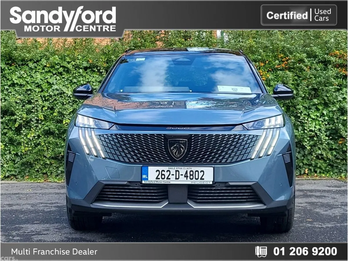 Peugeot 5008 MPV, Petrol Hybrid, 2026, Blue