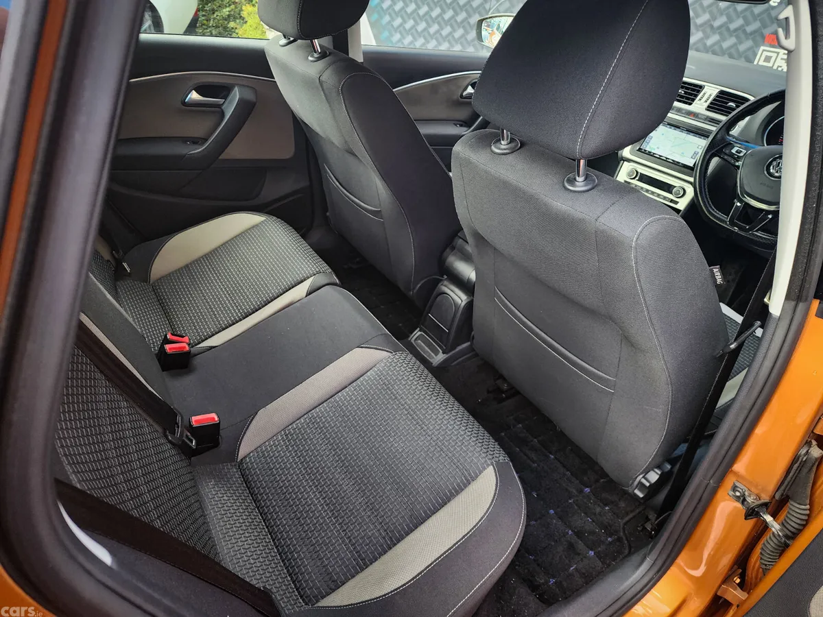 Volkswagen Polo Hatchback, Petrol, 2015, Orange