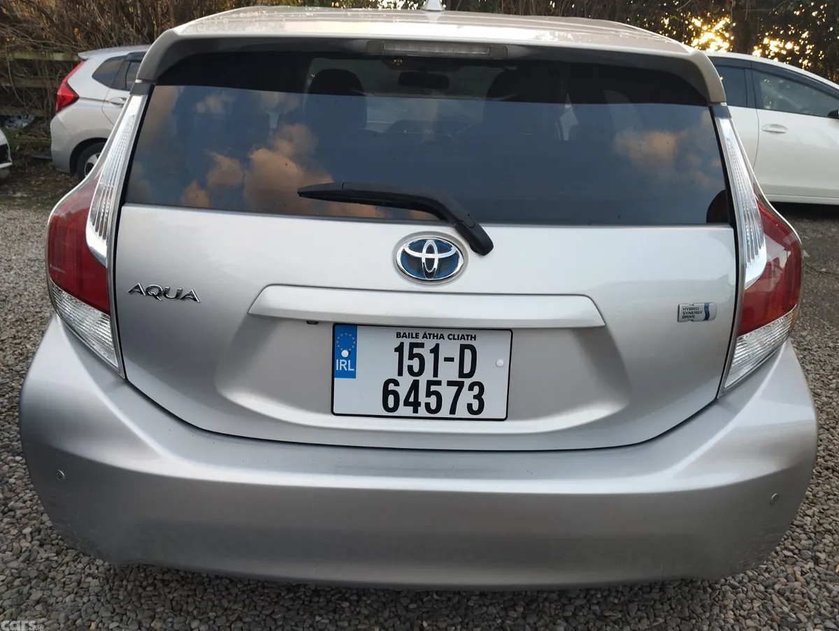 Toyota Aqua Hatchback, Petrol Hybrid, 2015, Silver
