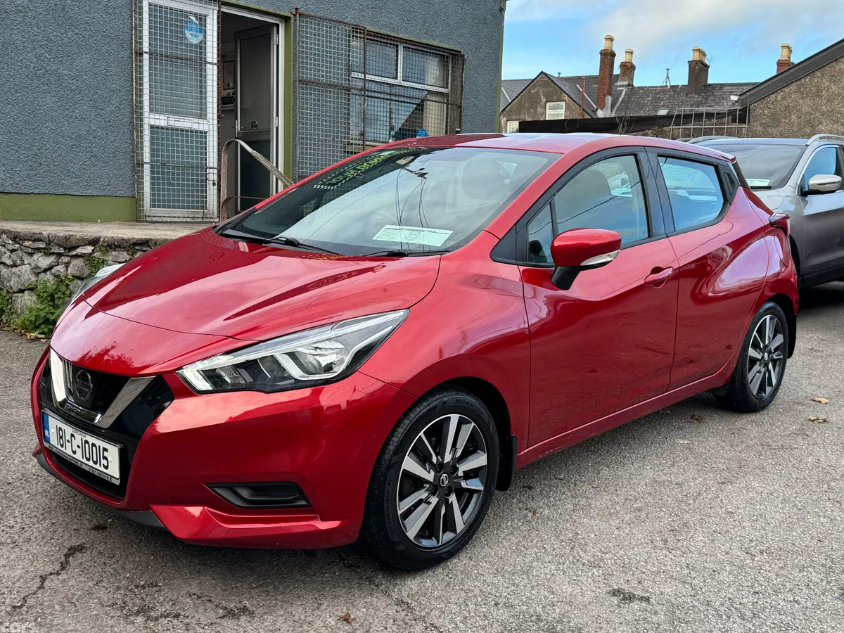 Nissan Micra Hatchback, Petrol, 2018, Red
