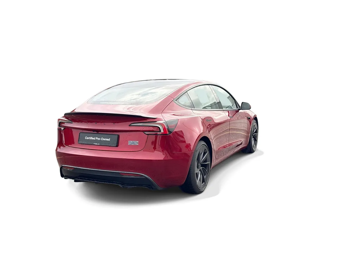 Tesla Model 3 Saloon, Electric, 2025, Red
