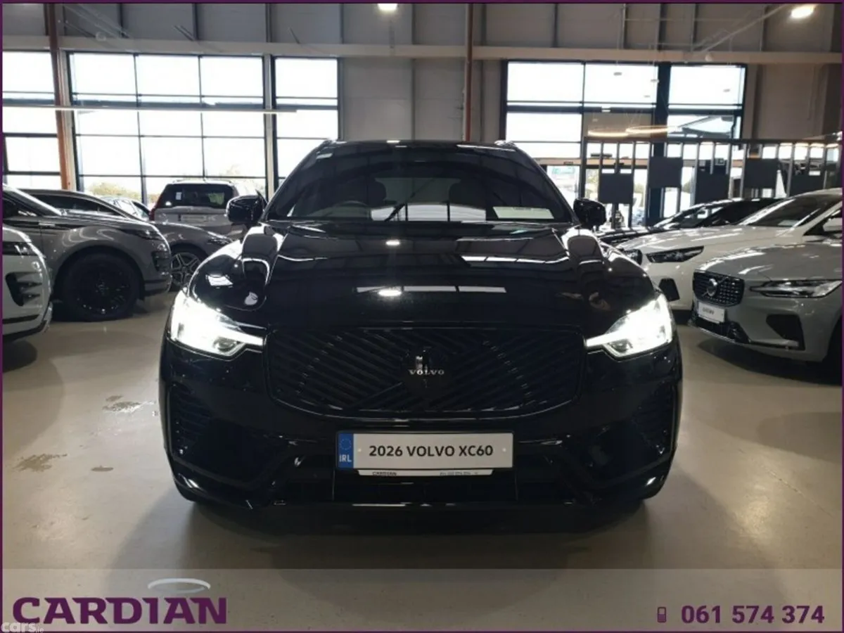 Volvo XC60 SUV, Petrol Hybrid, 2026, Black