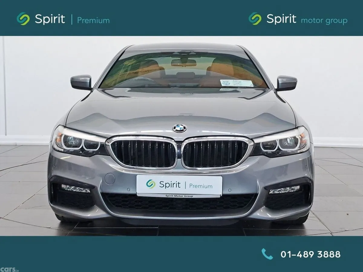 BMW 5-Series Saloon, Petrol Plug-in Hybrid, 2018, Blue