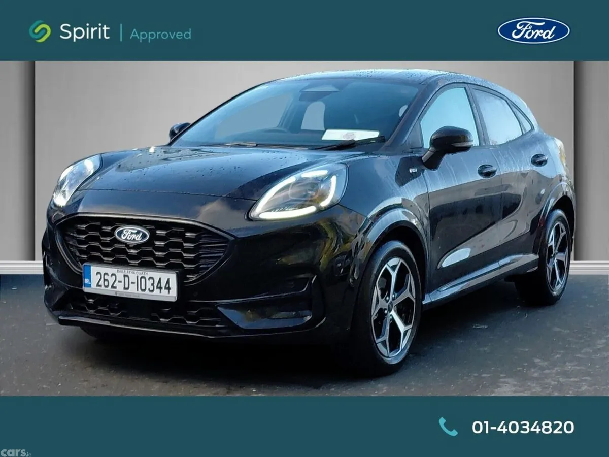 Ford Puma MPV, Petrol Hybrid, 2026, Black