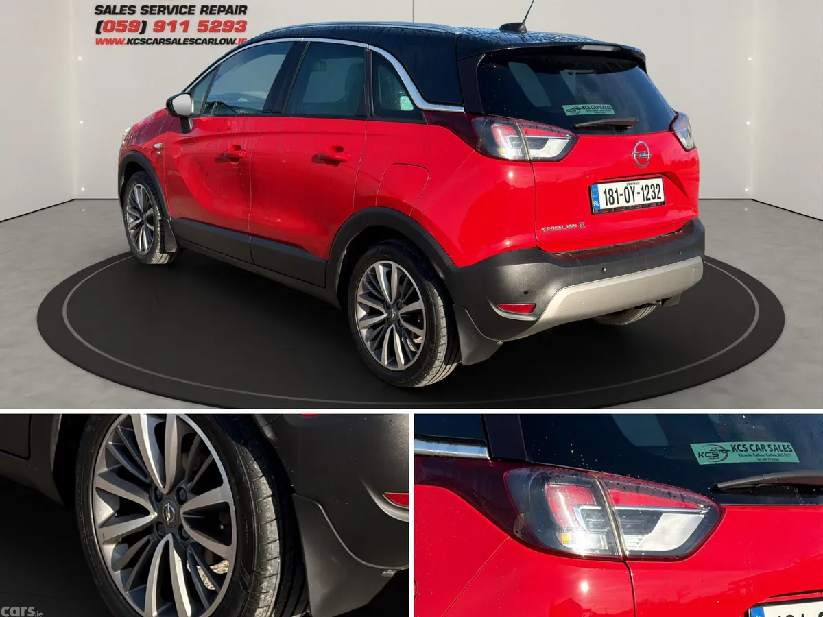 Opel Crossland X SUV, Petrol, 2018, Red