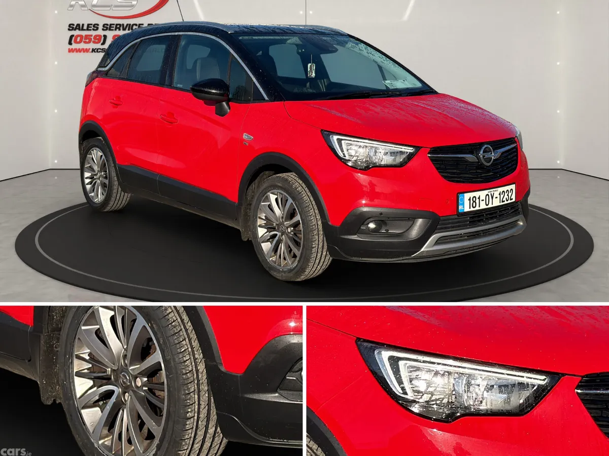 Opel Crossland X SUV, Petrol, 2018, Red