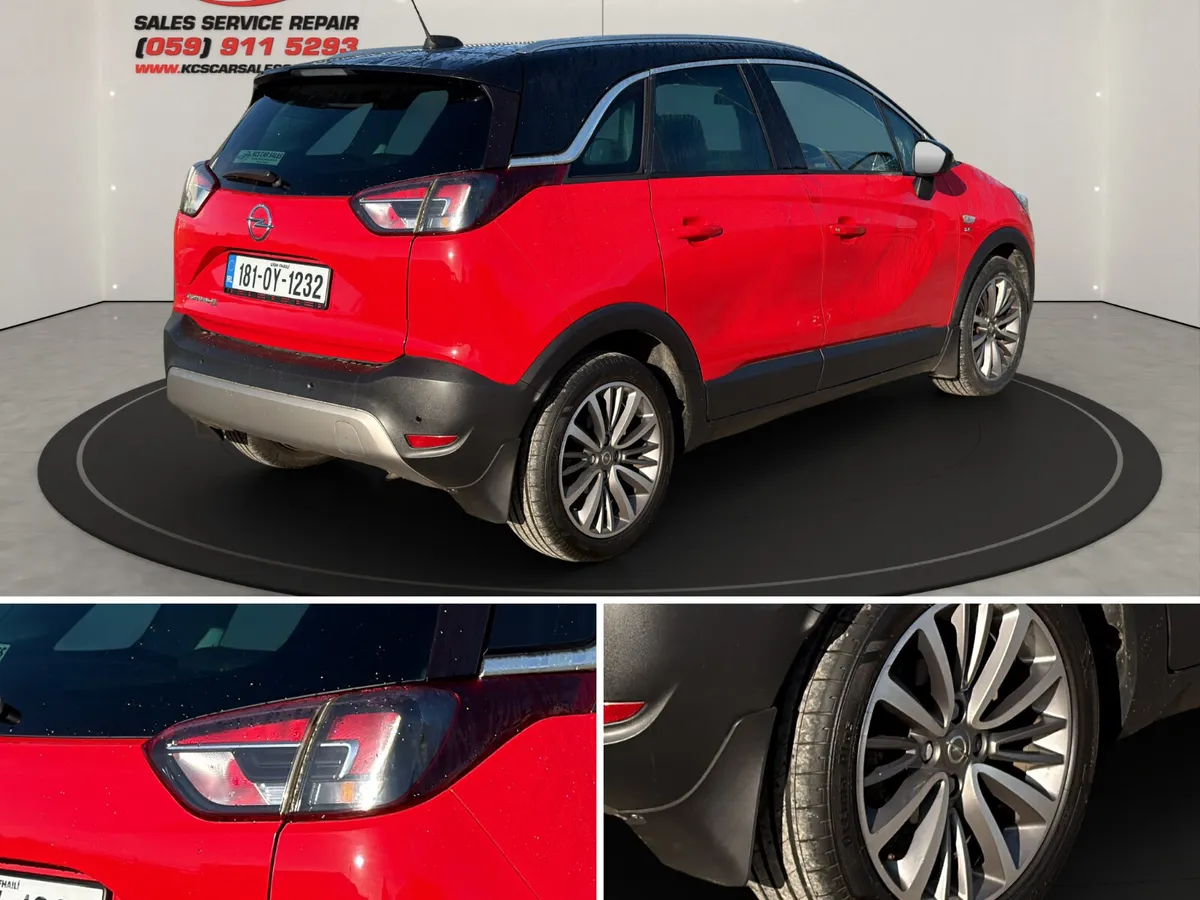 Opel Crossland X SUV, Petrol, 2018, Red