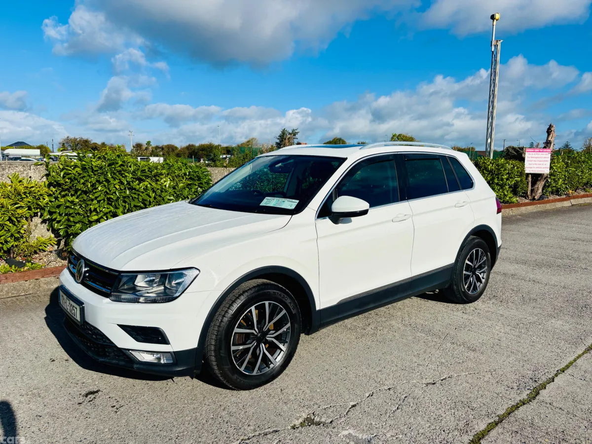 Volkswagen Tiguan SUV, Diesel, 2017, White