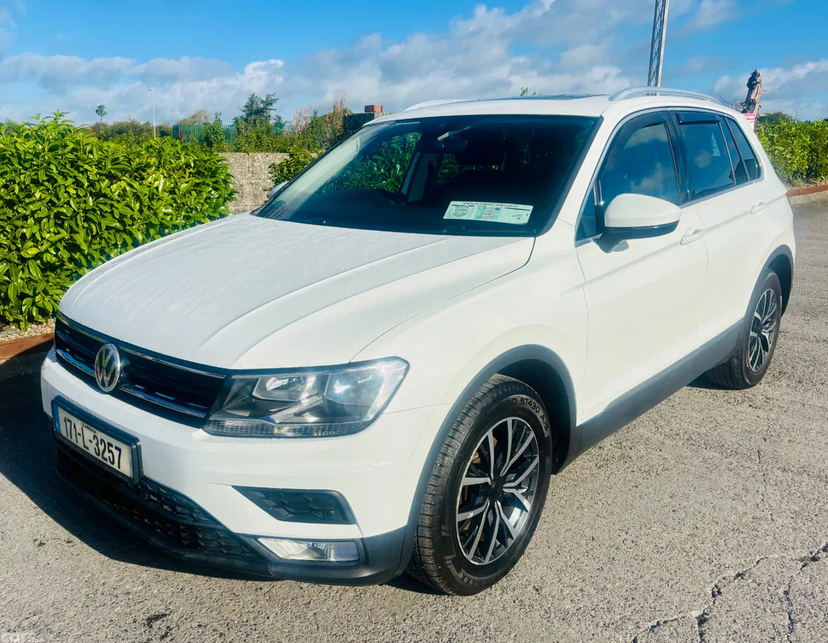 Volkswagen Tiguan SUV, Diesel, 2017, White