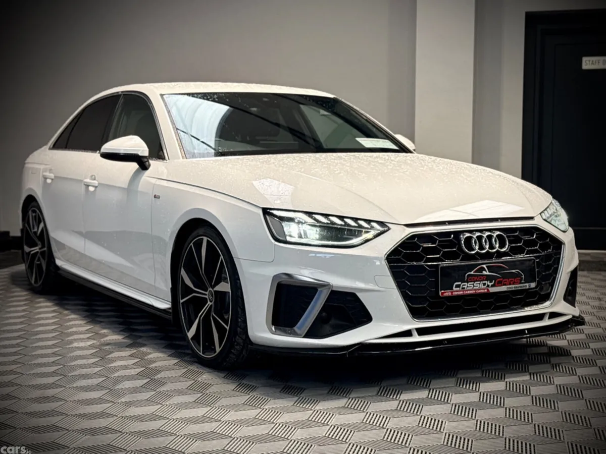 Audi A4 Saloon, Diesel, 2020, White