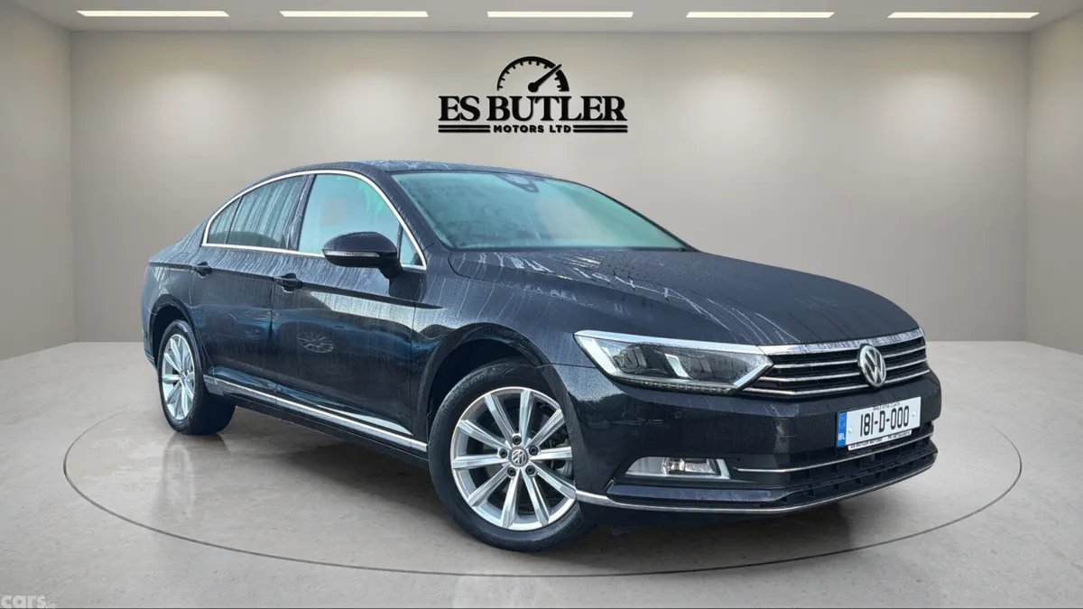 Volkswagen Passat Saloon, Diesel, 2018, Black