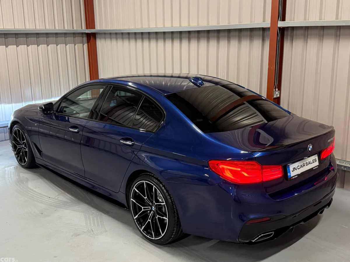 BMW 5-Series Saloon, Diesel, 2017, Blue