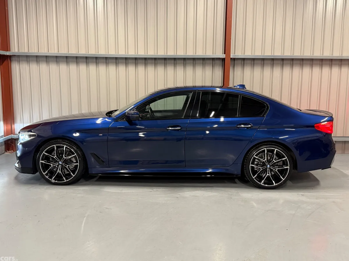 BMW 5-Series Saloon, Diesel, 2017, Blue